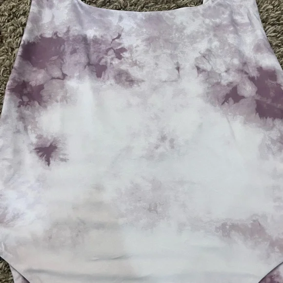 Volcom Eggplant Juniors “Follow The Cloud” One-Piece Swimsuit - Picture 6 of 9